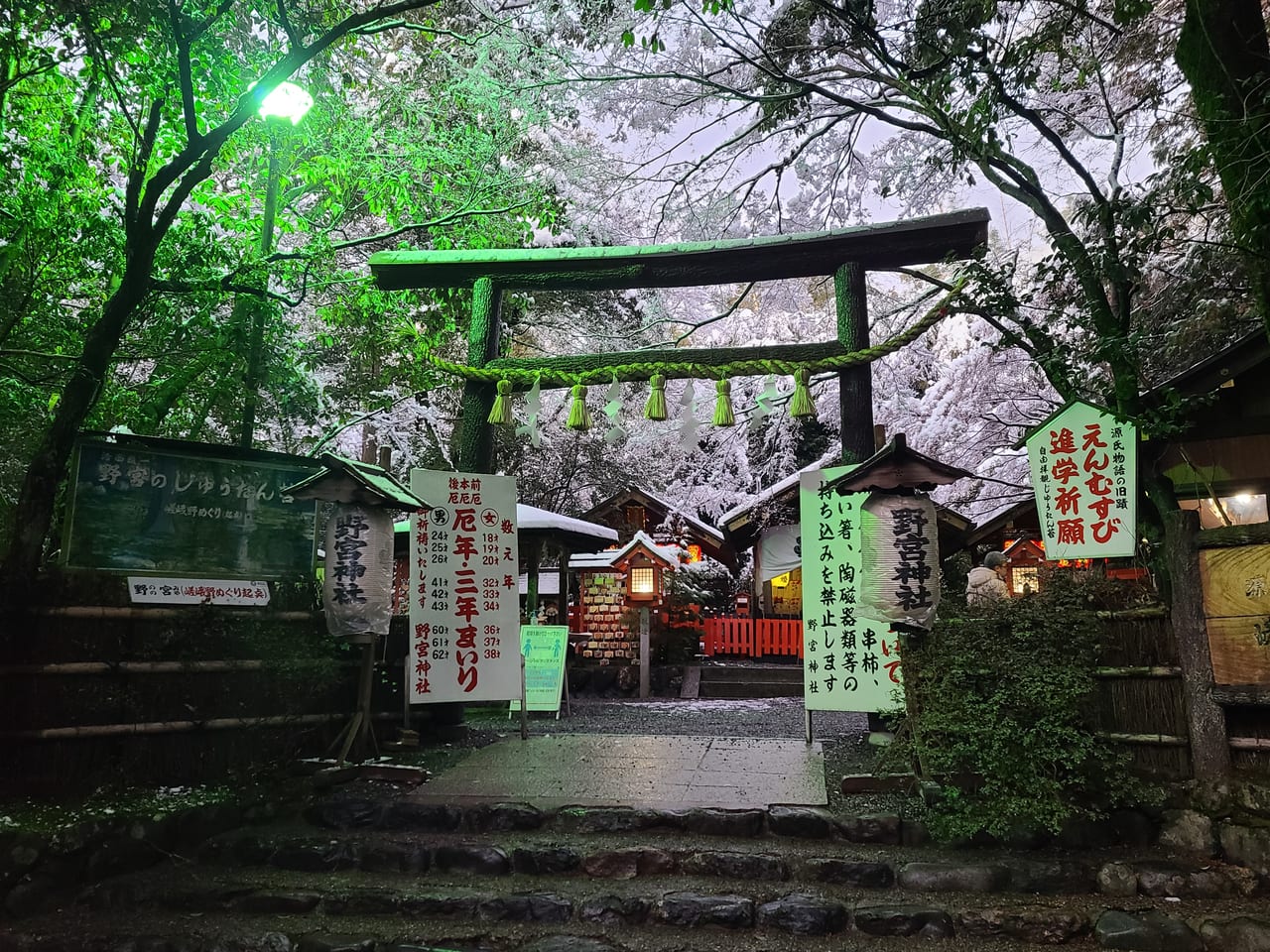 元旦奥嵯峨から山越え
