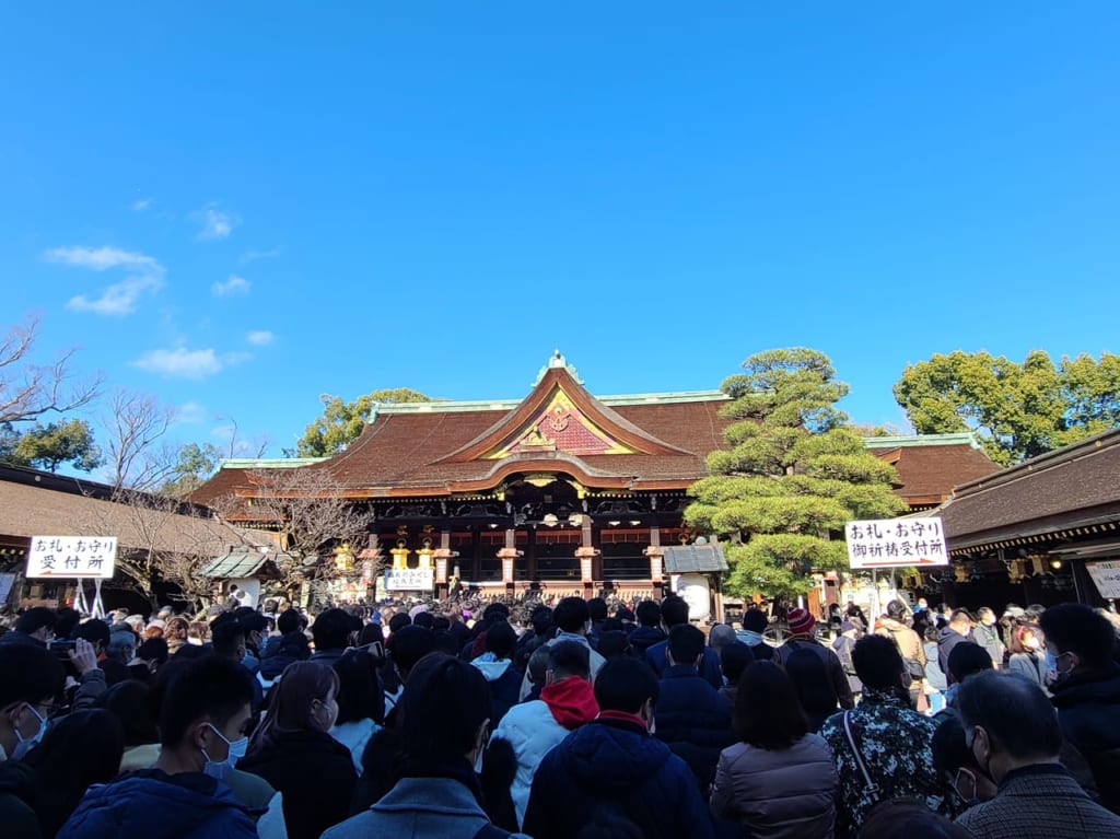 北野天満宮初詣