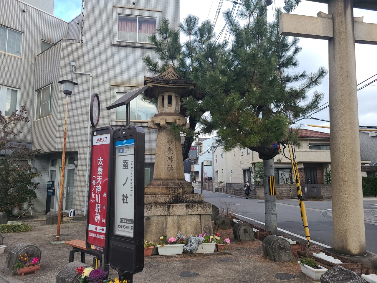 木島坐天照御霊神社三柱鳥居