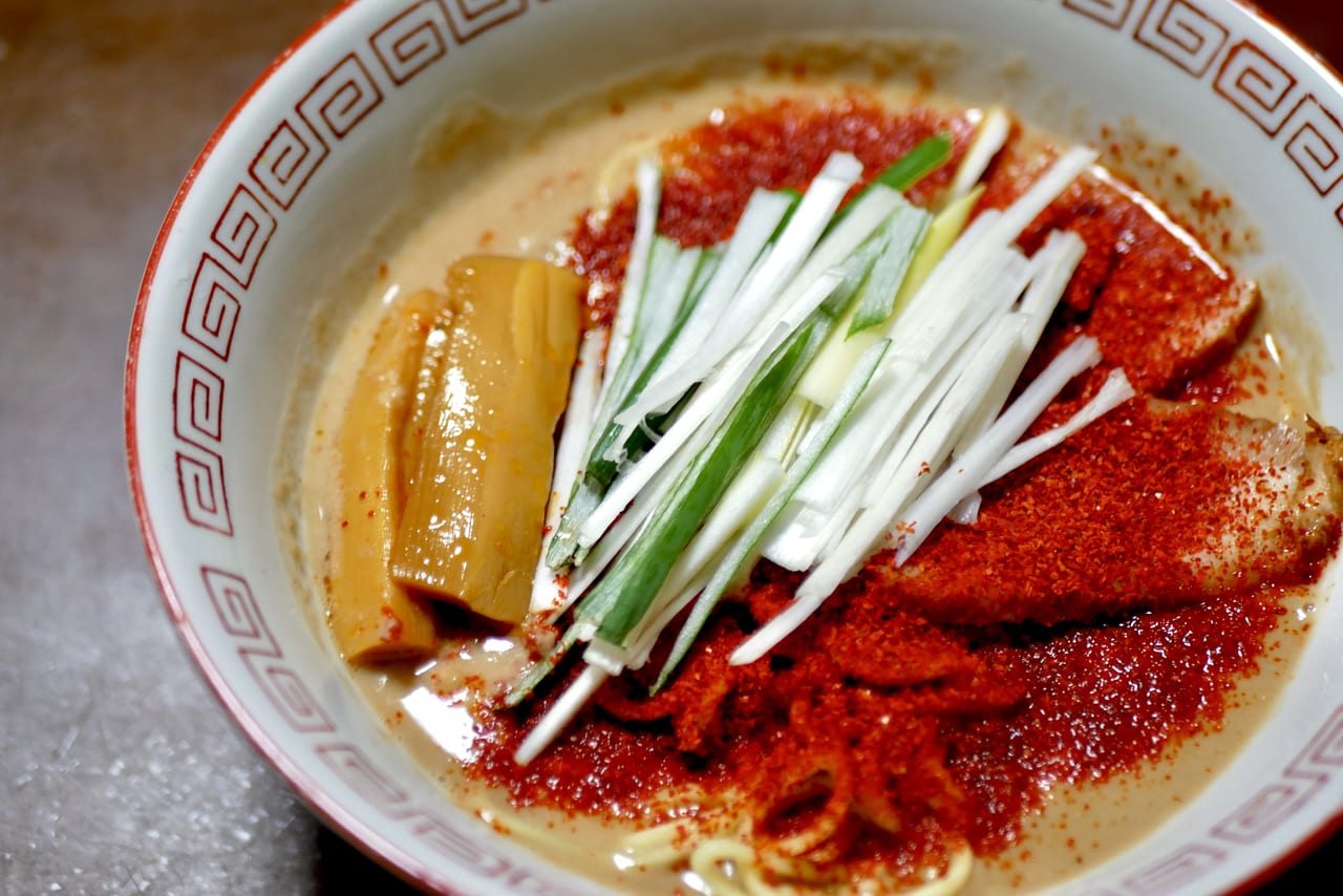 赤だくラーメン見た目