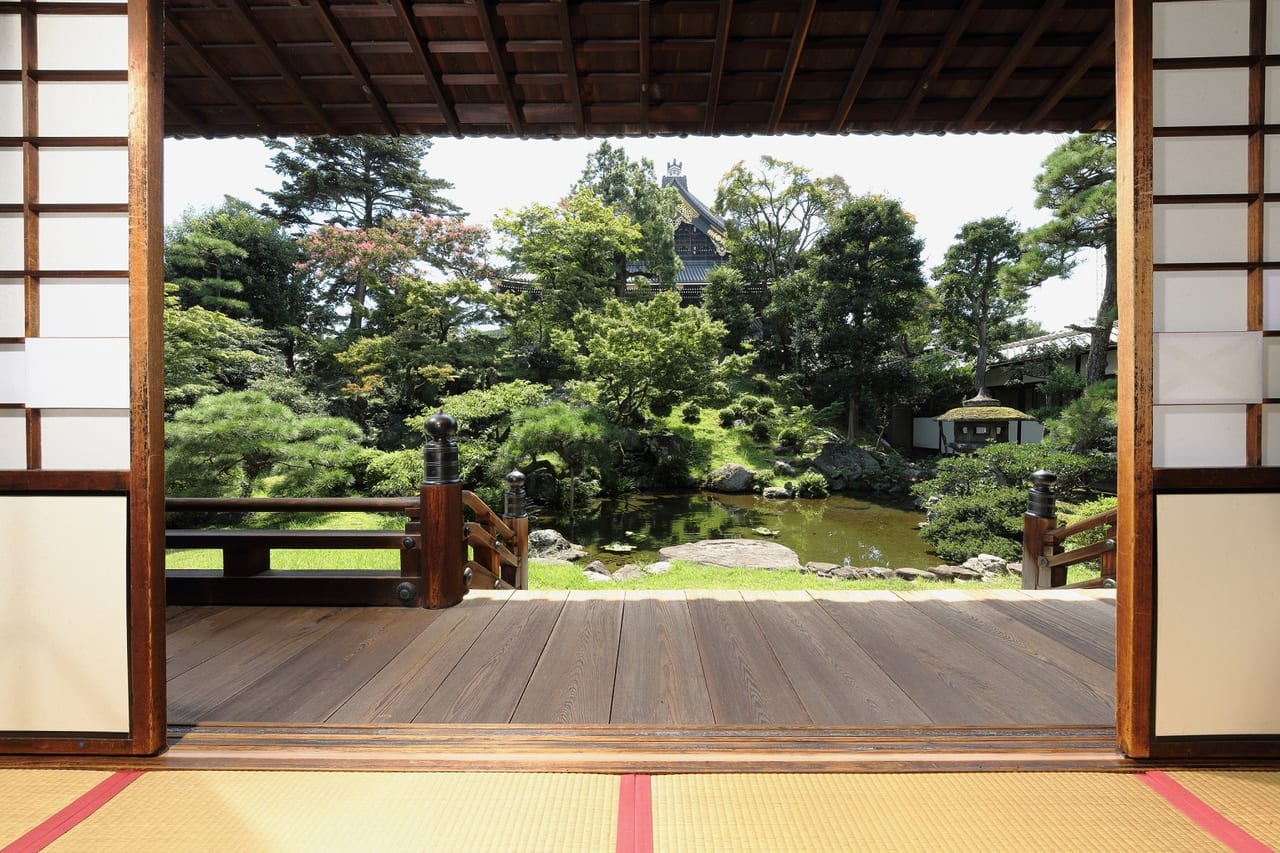 東本願寺庭師