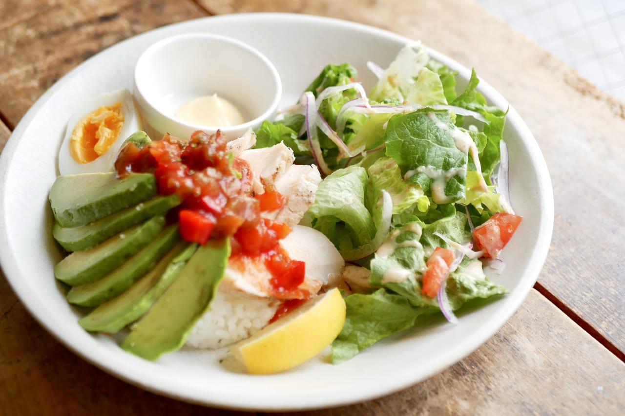 グローブマウンテン珈琲アボカドご飯