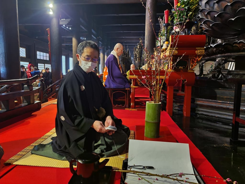 三十三間堂献華