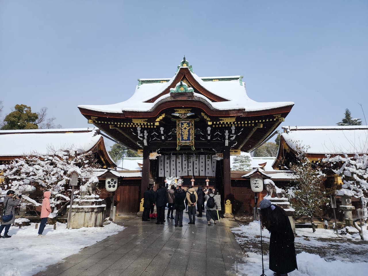 京都の大雪