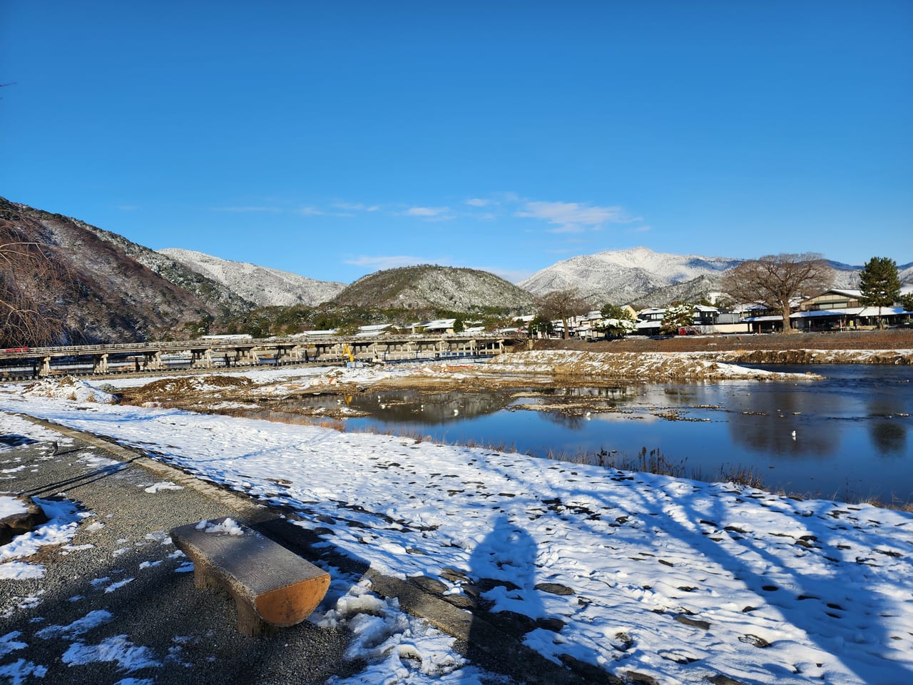 京の雪景色2023