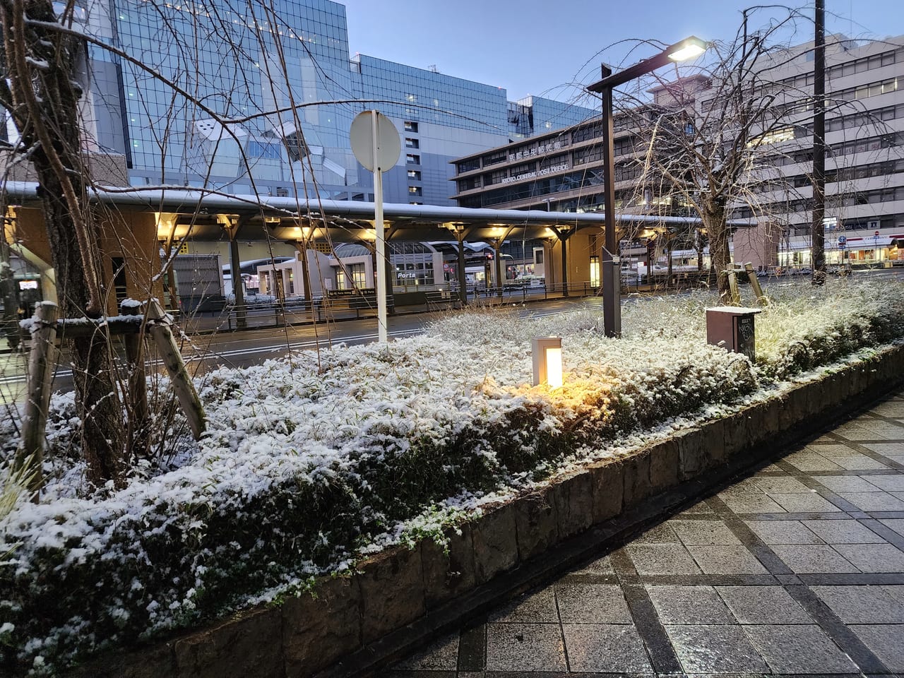 京の冬景色