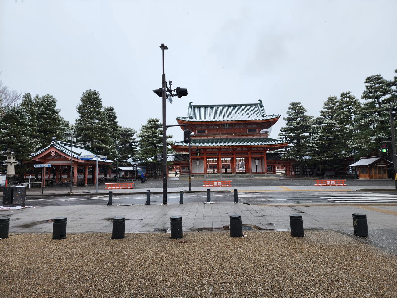 京の冬景色