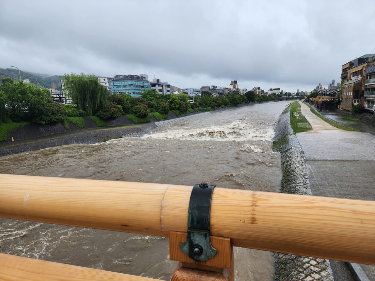 京都市大雨警報