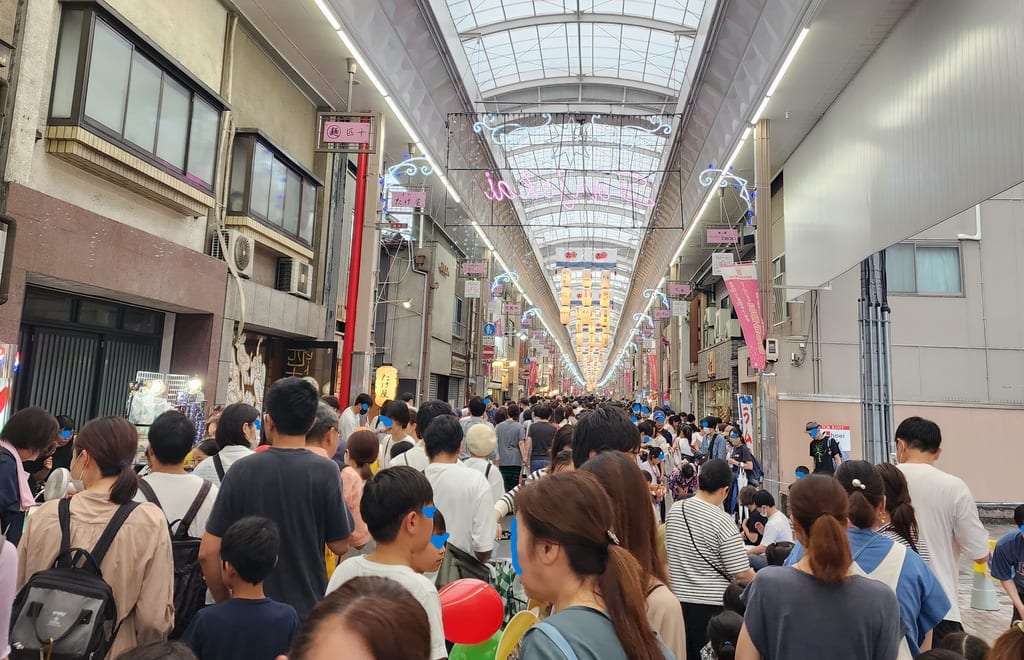 京都三条会夜市