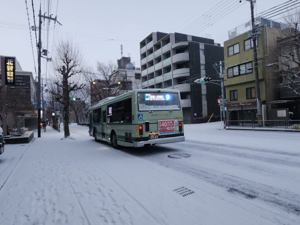 京都大雪