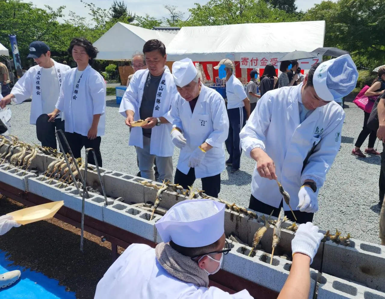 嵐山若鮎祭