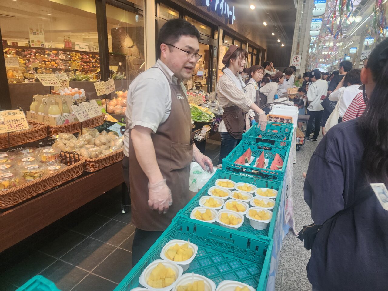 七夕夜店