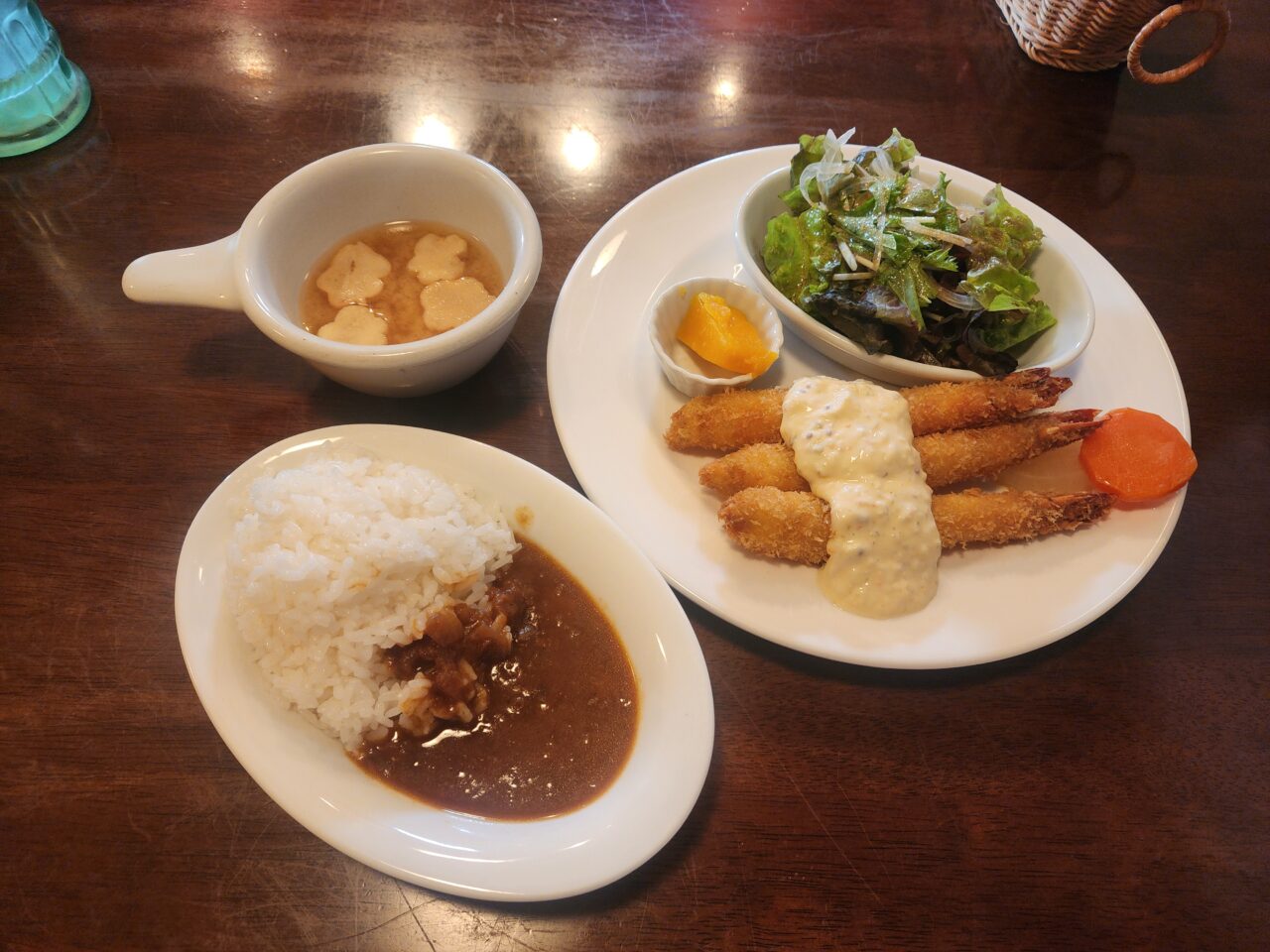 西京区エビフライ